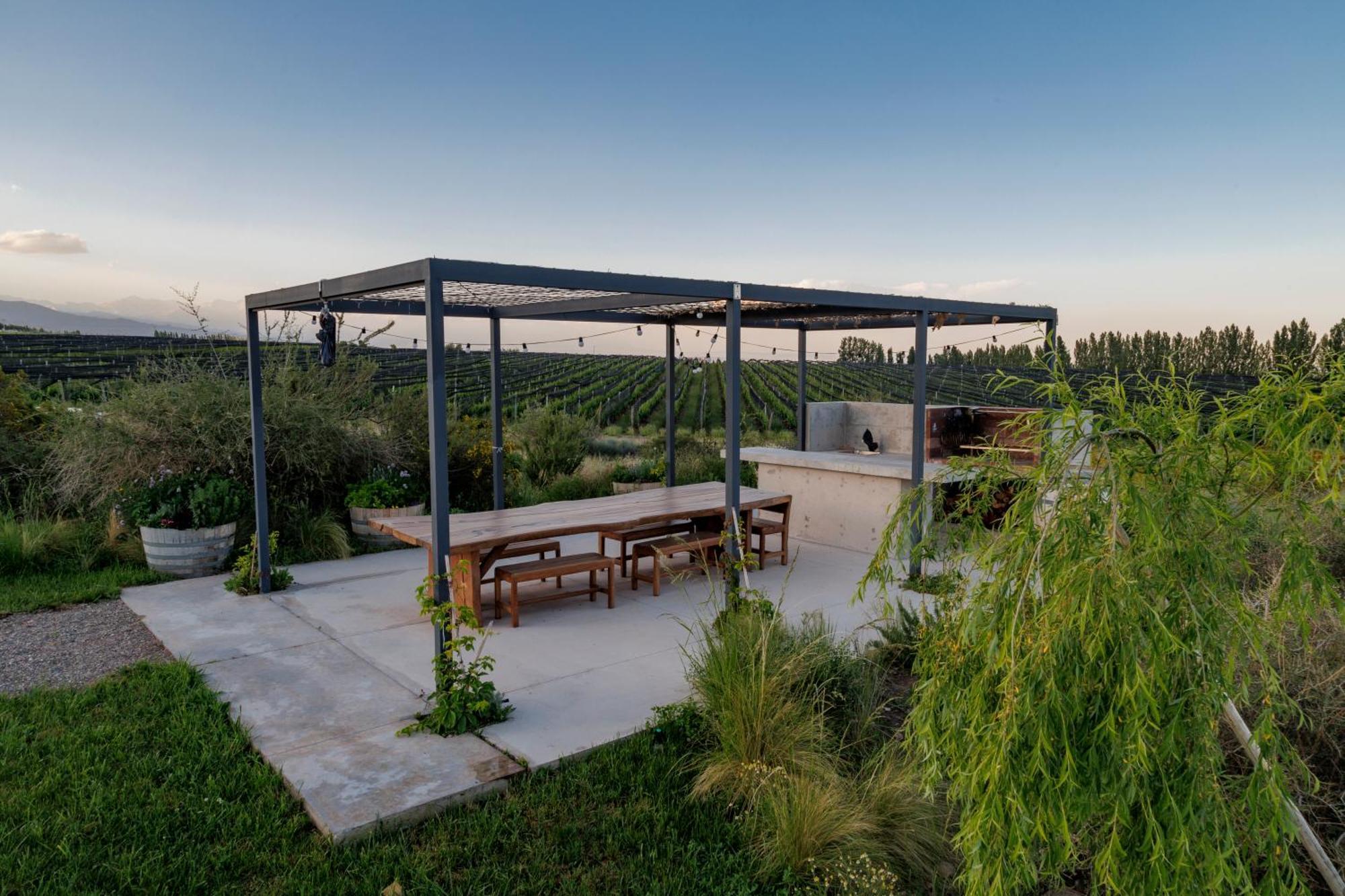 Casa De Uco Vineyards And Wine Resort Los Arboles Екстер'єр фото